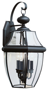 Generation Lighting 8040EN Lancaster 3 Light 23" Tall LED Outdoor - Black