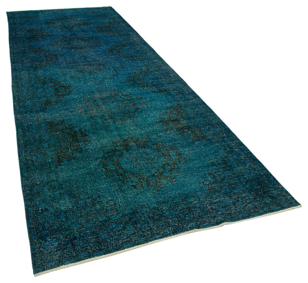 Rug N Carpet - Handwoven Oriental 4' 10" x 13' 1" Vintage Runner Rug