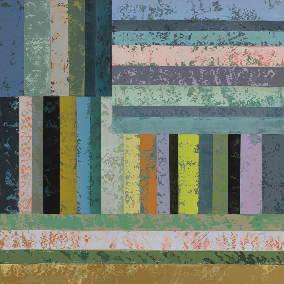 "Midnight III" Painting Print on Canvas by Julie Joy