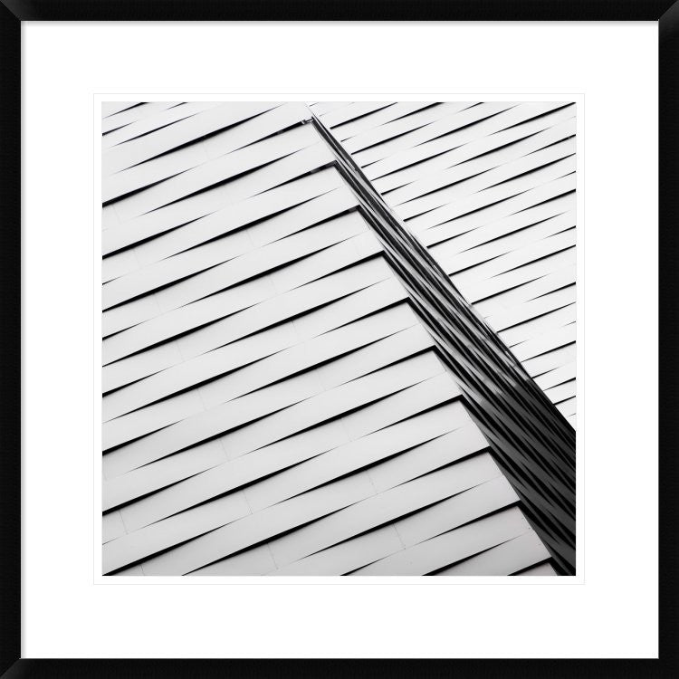 "Exhibition Hall" Framed Digital Print by Gilbert Claes, 26"x26"