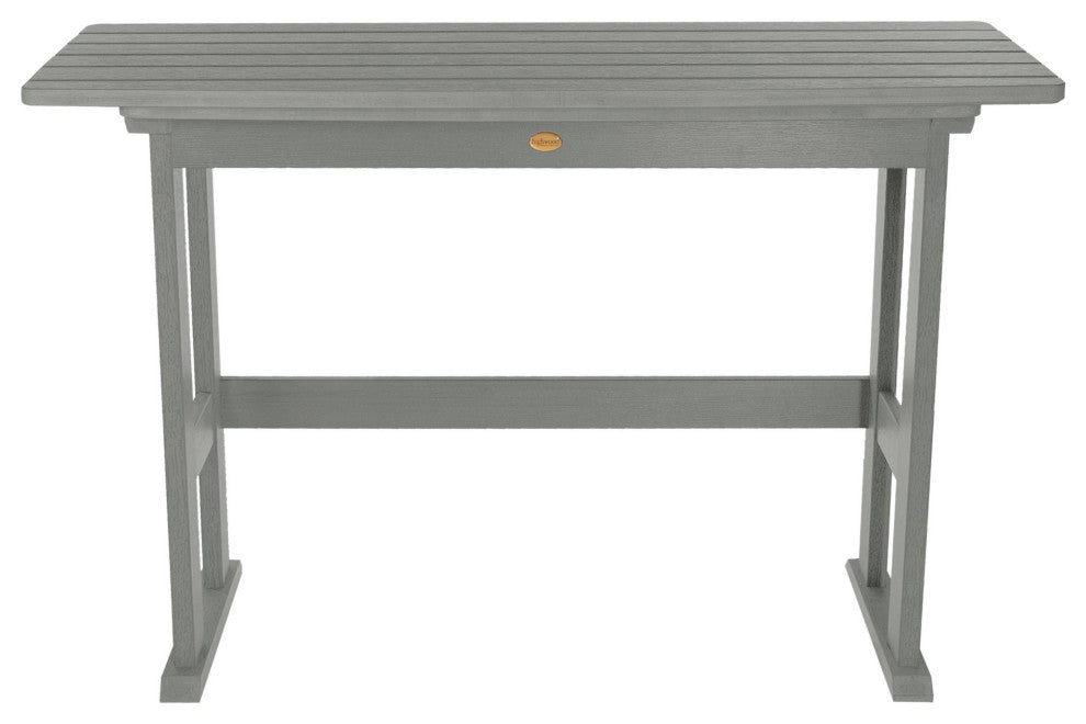Lehigh Counter Height Balcony Table, Coastal Teak
