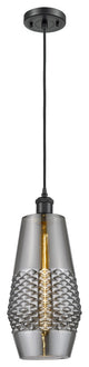 Innovations 516-1P-BK-G683-7-LED 1-Light Mini Pendant, Matte Black
