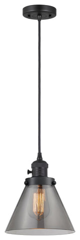 INNOVATIONS 201CSW-BK-G43 1-Light Mini Pendant Matte Black