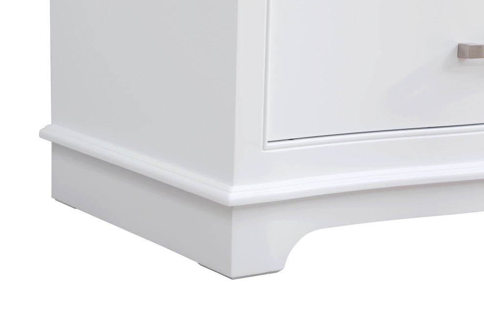 Home Living Knox 36" Single Bathroom Vanity, White