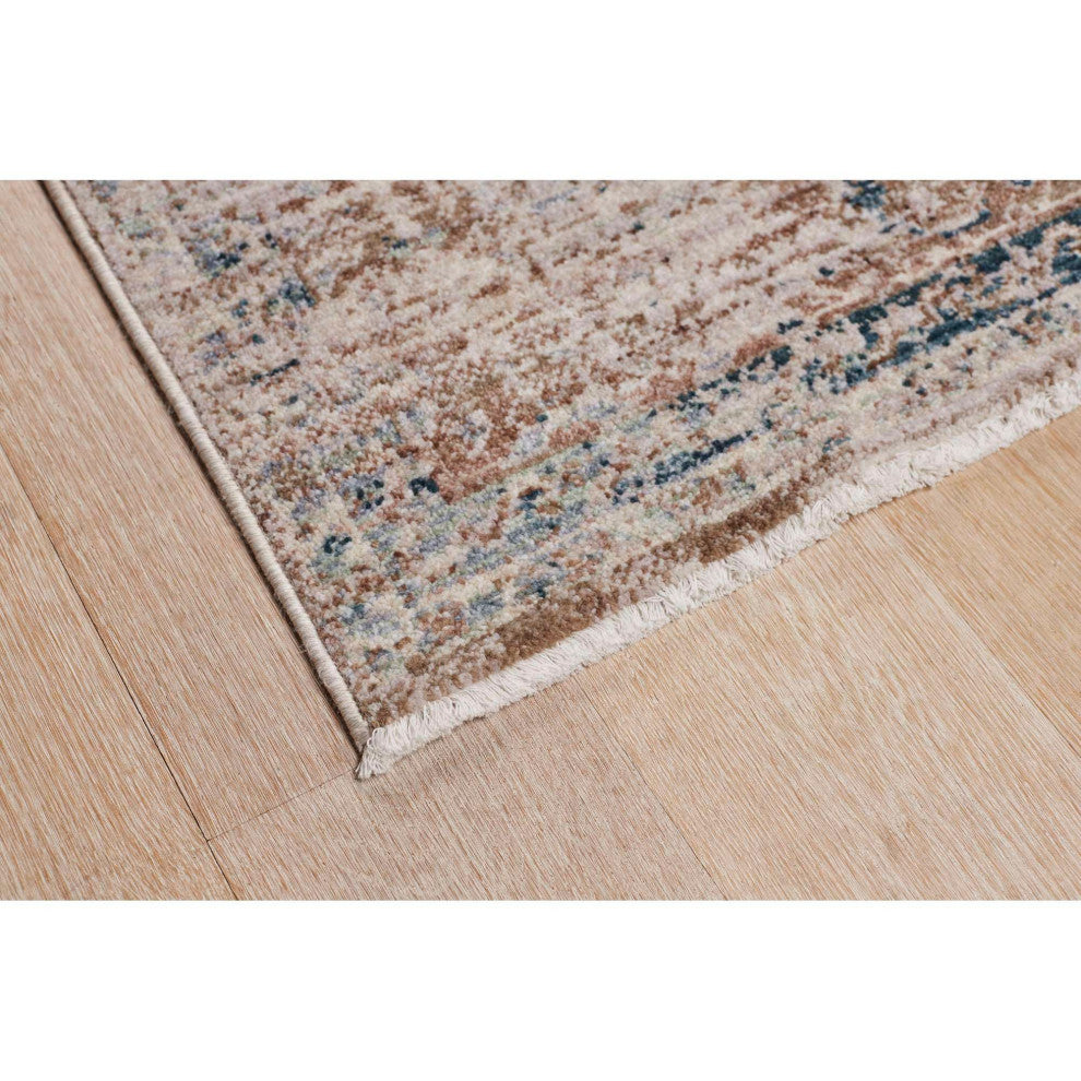Heirloom Medallion Area Rug - Blue, 7'6"