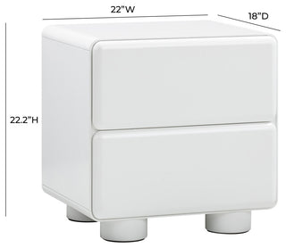 Tammy Nightstand, White