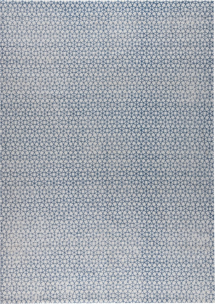 Norman Rug, Blue, 2''6"x8''