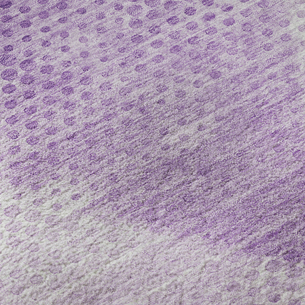 Premium Machine Washable Mayfield AMF539 Lavender 9' x 12' Rug