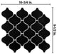 Metro Lantern Matte Black Porcelain Floor and Wall Tile