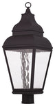 Exeter Outdoor Post-Top Lantern, Bronze