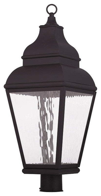 Exeter Outdoor Post-Top Lantern, Bronze
