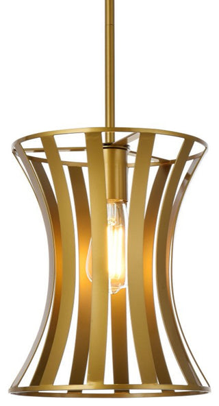 Leah 1-Light Pendant, Brass