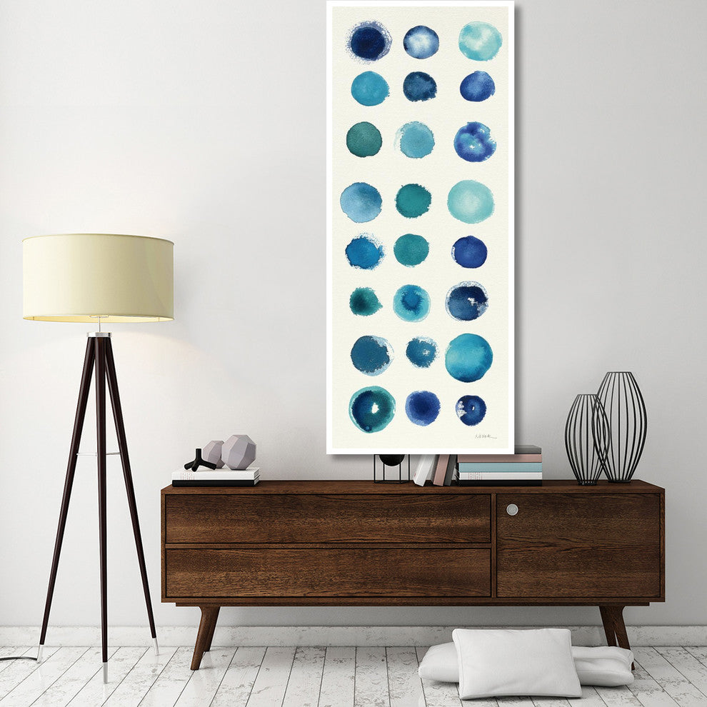 "Spot of Rain III" Digital Paper Print by Shirley Novak, 32"x77"