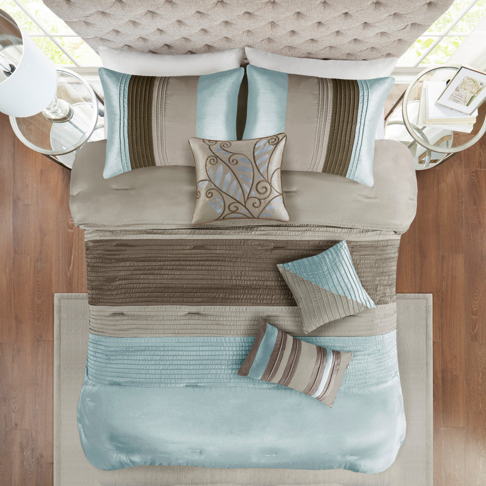 Madison Park Comforter 7-Piece Set, King