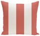 Awning Stripe Stripe Print Pillow, Seed, 26"x26"