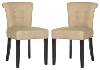 Sinclair 21'H  Ring Chair (Set Of 2)  - Silver Nail Heads, Mcr4705E-Set2