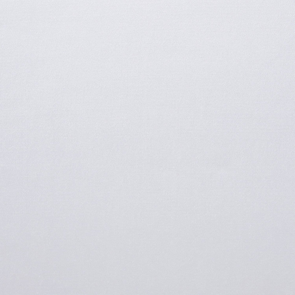 High Shine Satin Duvet Cover Set, Super Queen, White, 3 Piece