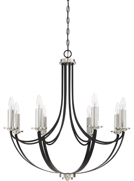 Quoizel Alana Eight Light Chandelier ANA5008K