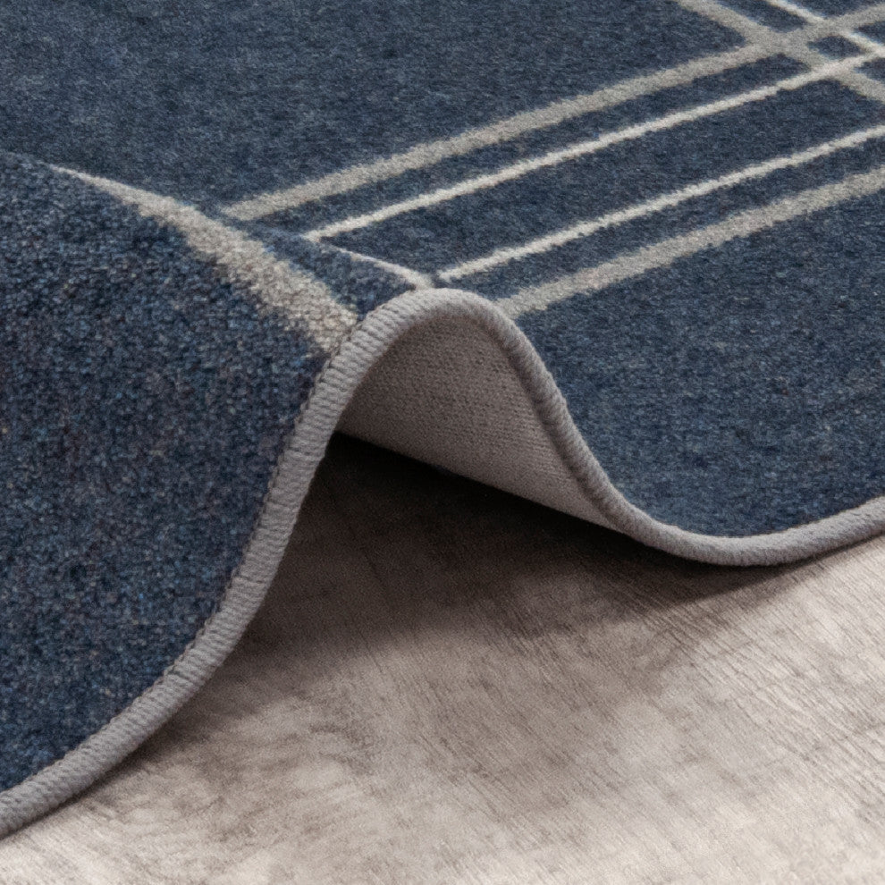 Joy Carpets Impressions Broadfield Area Rug, Smoke, 3'10"x5'4"