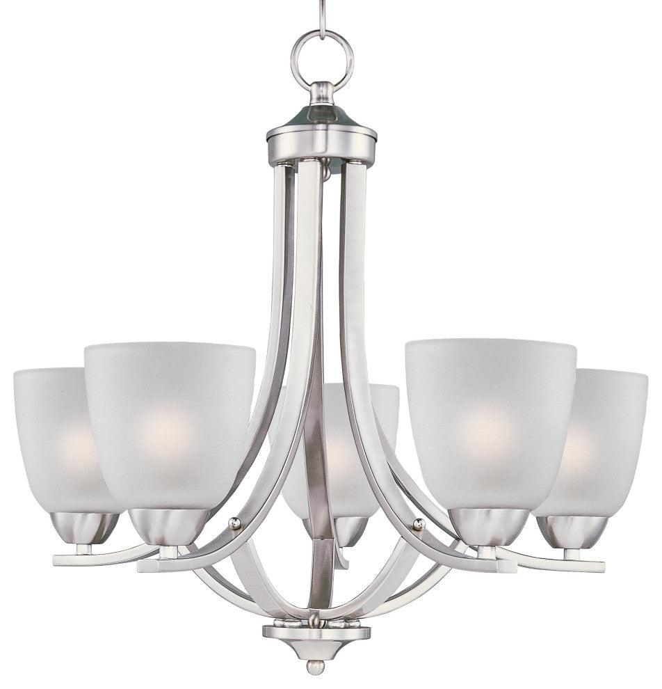 Maxim Axis Five Light Chandelier 11225FTSN