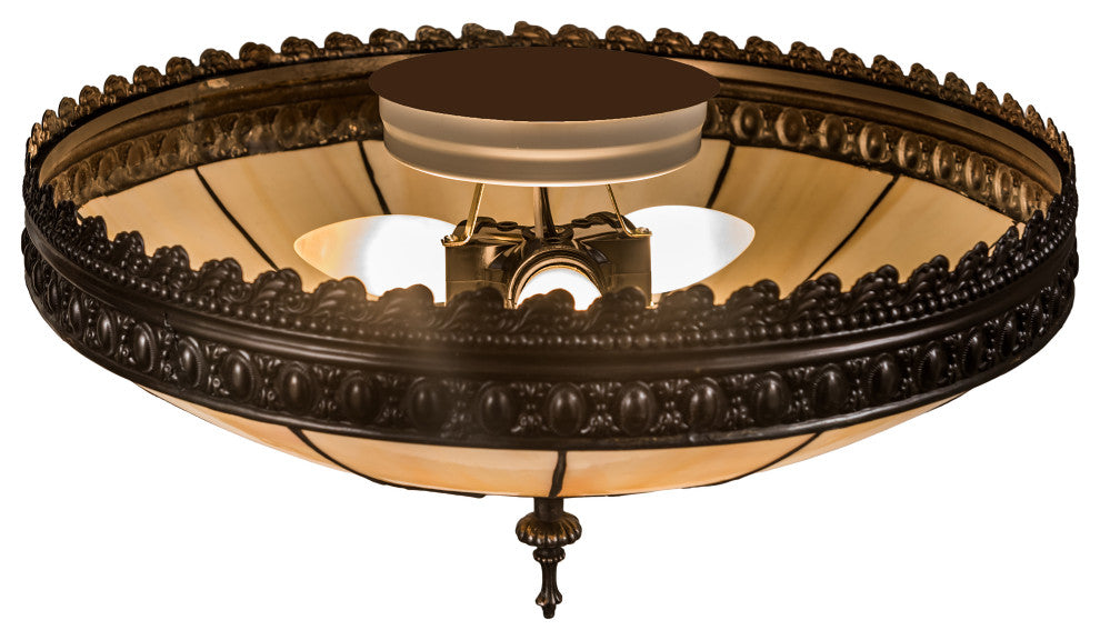15Wide Vincent Honeycomb Flushmount