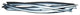 Woven Reeds Pull, Antique Bronze, 1.13''x7.25''