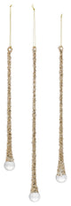 Glass Icicle Ornament, 6-Piece Set
