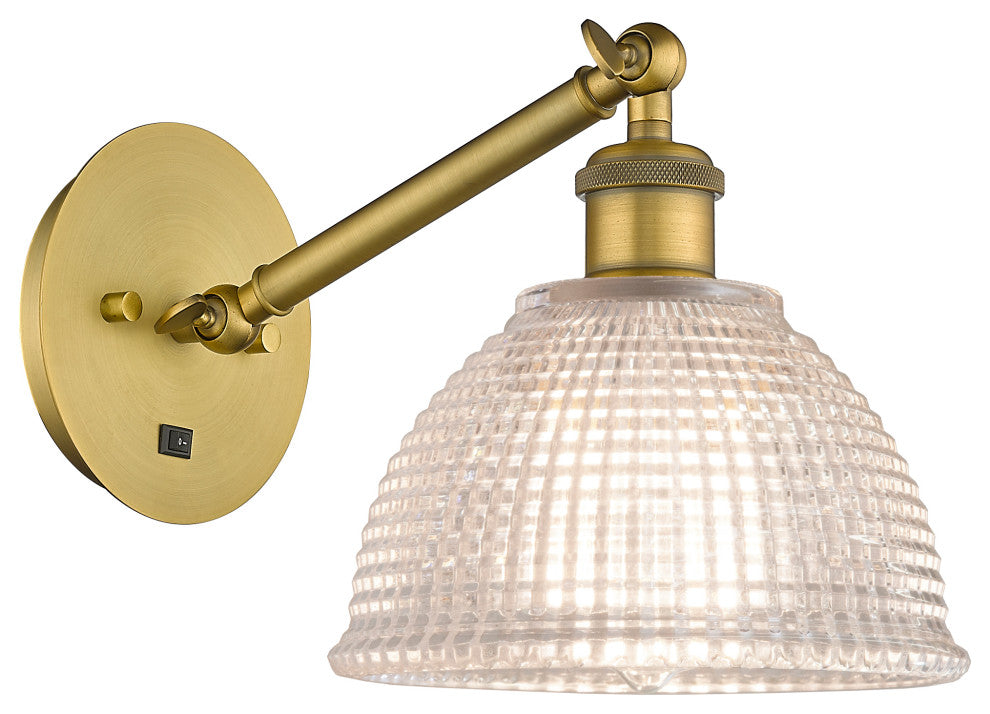 Innovations 317-1W-BB-G422-LED 1-Light Sconce, Brushed Brass