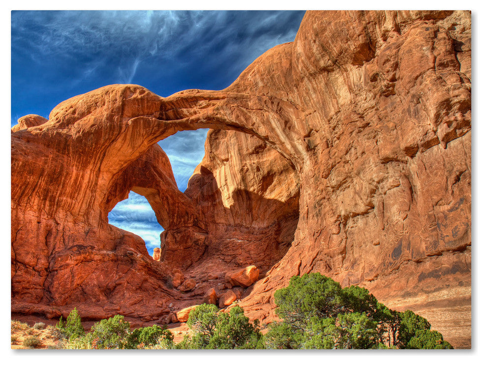 'Double Arch' Canvas Art by Pierre Leclerc