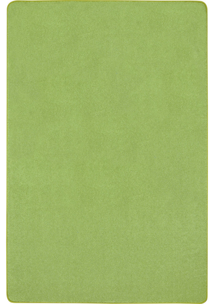 Kid Essentials Rug, Just Kidding, Lime Green, 12'x8'