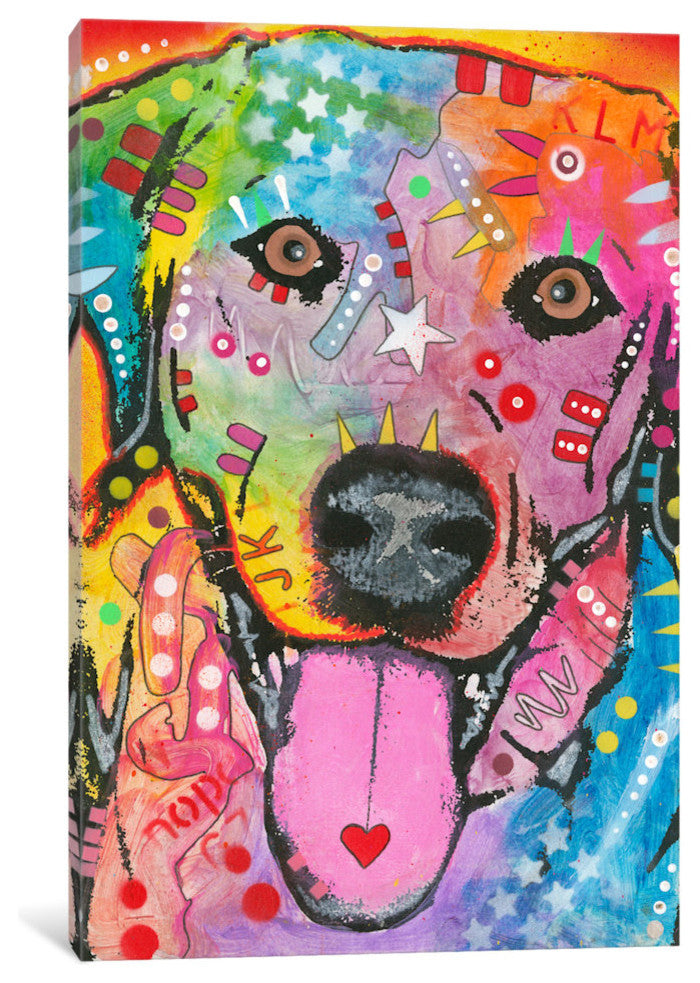 "Loving Joy" by Dean Russo, 40x26x1.5"