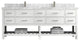 Parker 84 Double Sink Bath Vanity in White 2" Carrara Marble