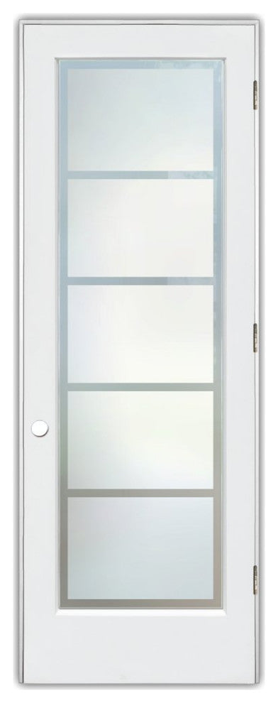Interior Prehung Door or Interior Slab Door - Grand Tall - Primed - 30" x...