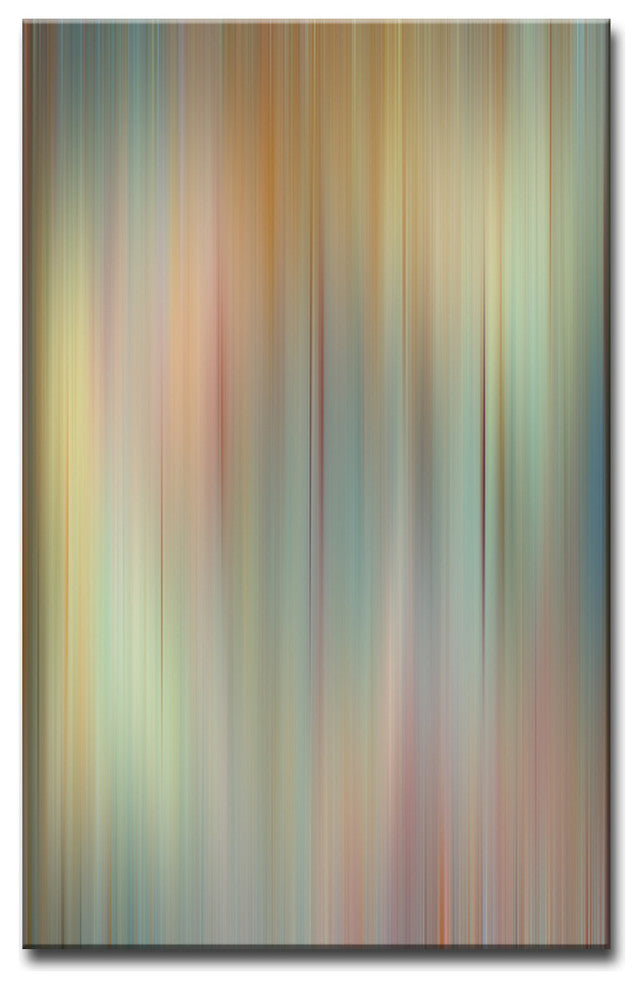 Ready2HangArt 'Blur Stripes II' Canvas Wall Art, 40 in. Highx30 in. Wide