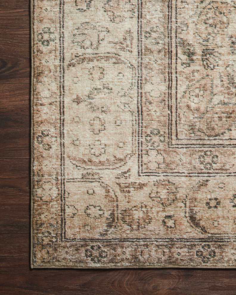 Margot Oriental Antique/Sage Area Rug, 2'6"x9'6"