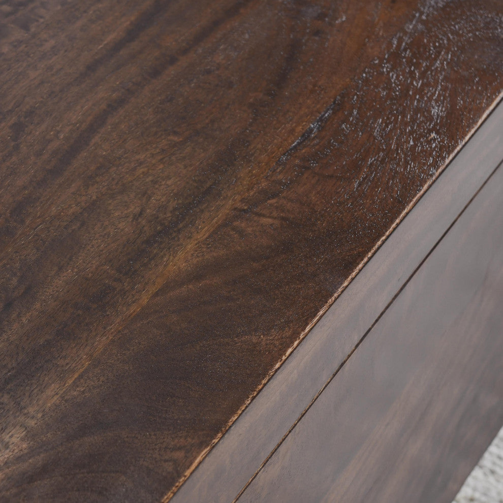 Axis 46" Storage Trunk by Kosas Home, Dark Brown