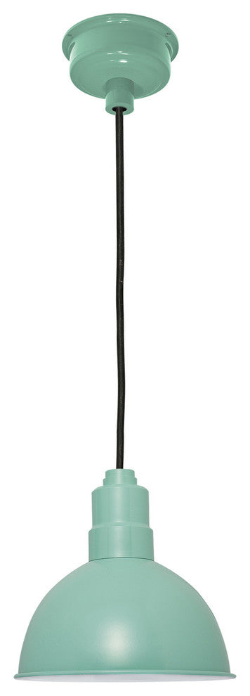 Blackspot LED Pendant Light, Jade, 14"