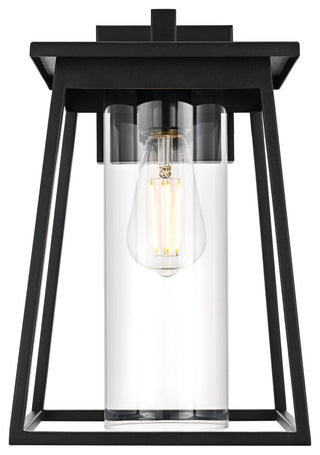 Home Living 8.5" Outdoor Wall Sconce, Black