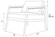 Recife Armchair Opala Leather