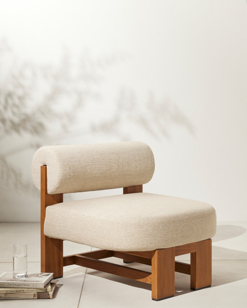 Malta Outdoor Chair-Natural Teak-Fsc