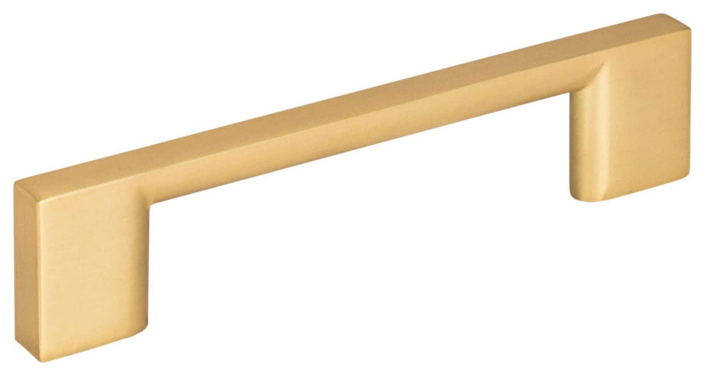 Jeffrey Alexander 635-96 Sutton 3-3/4" (96 mm) Squared Sleek - Brushed Gold