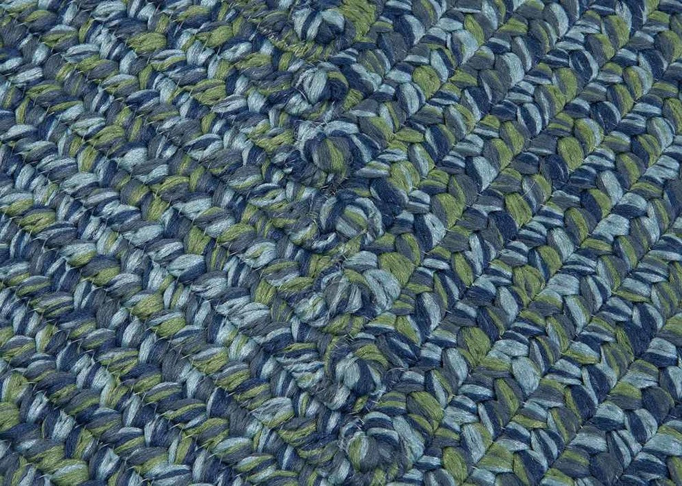 Colonial Mills Catalina CA49 Deep Sea Indoor/Outdoor Area Rug, Square 12'x12'