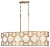 Carter 6-Light Chandelier, Burnished Gold