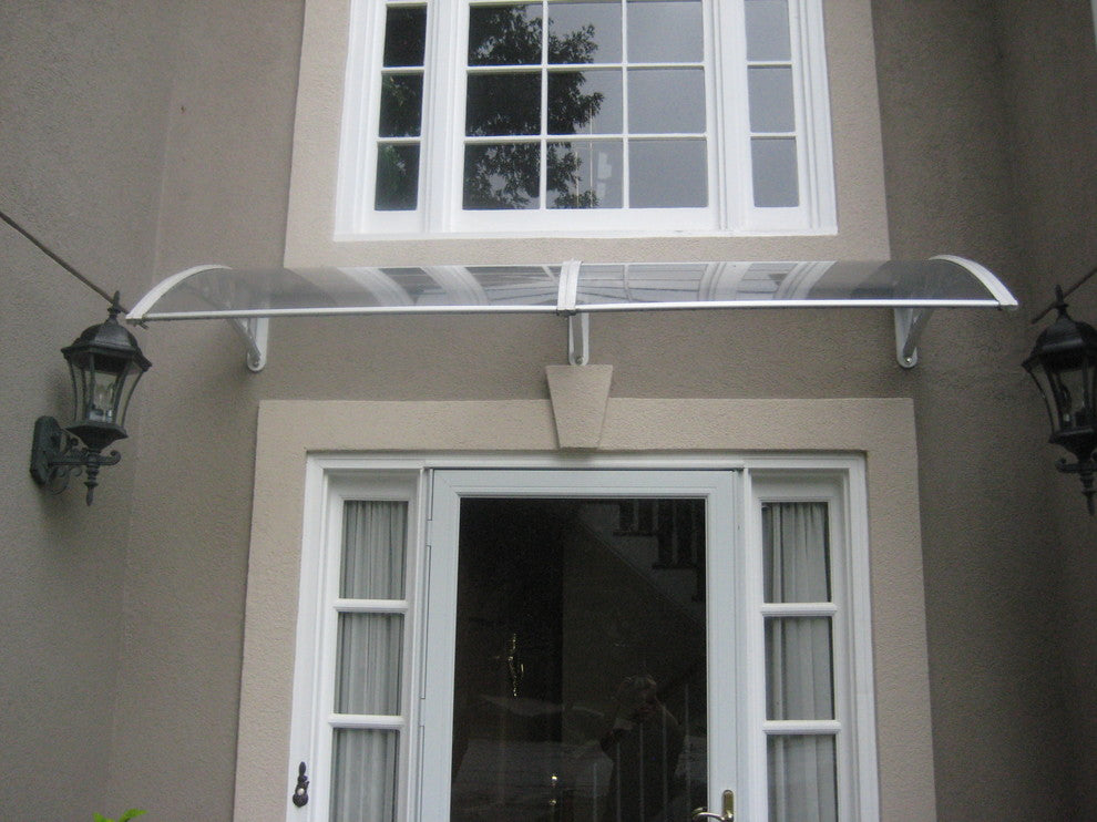 Door and Window Awning Solid, Clear