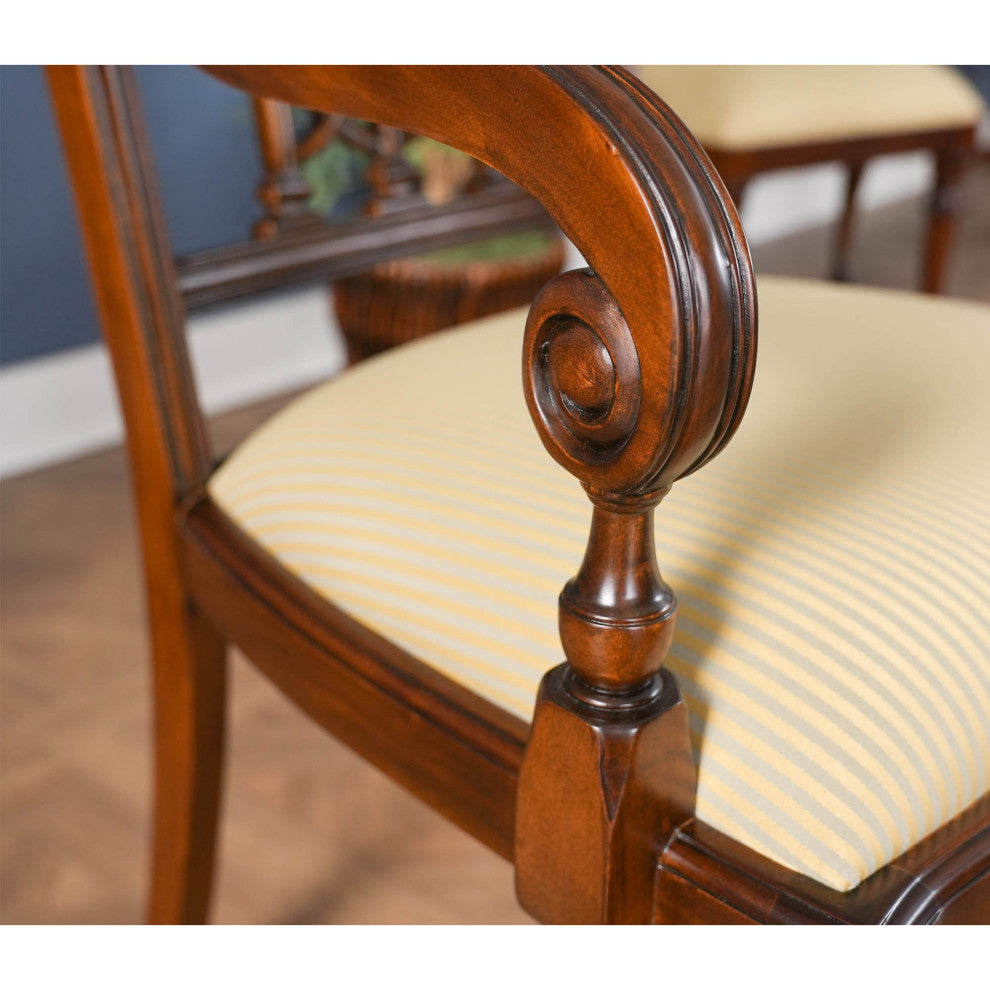 Inlaid Hepplewhite Arm Chair