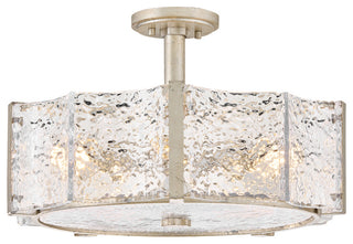 Fredrick Ramond Florian Medium Semi-Flush Mount, Glacial