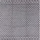 Ahgly Company Indoor Square Mid-Century Modern Area Rugs, 4' Square