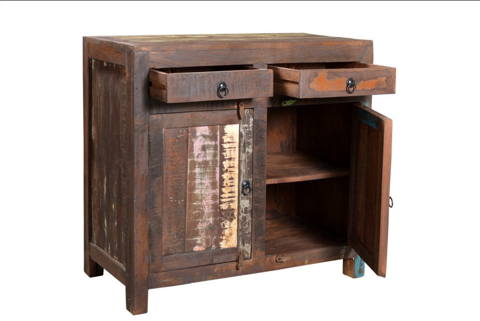 Timbergirl Reclaimed Wood 2 Door Sideboard