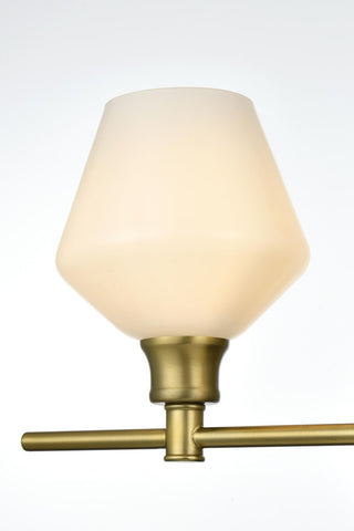 Elegant Lighting LD2313 Gene 2 Light 19"W Vanity Light - Satin Gold
