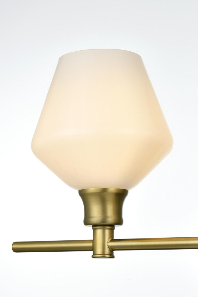 Elegant Lighting LD2313 Gene 2 Light 19"W Vanity Light - Satin Gold